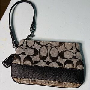 Coach Signature Collection Wristlet